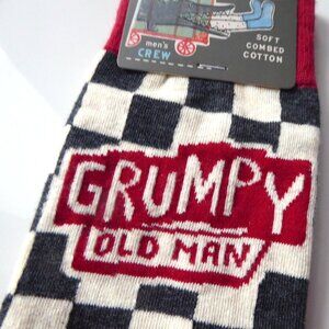 Grumpy Old Man M-Crew Socks